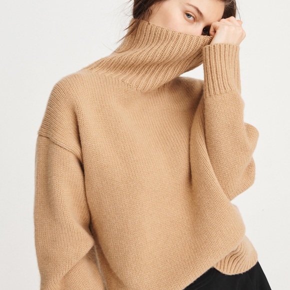 zara cashmere turtleneck